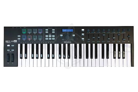 Изображение MIDI-клавиатура Arturia KeyLab Essential 49 Black Edition