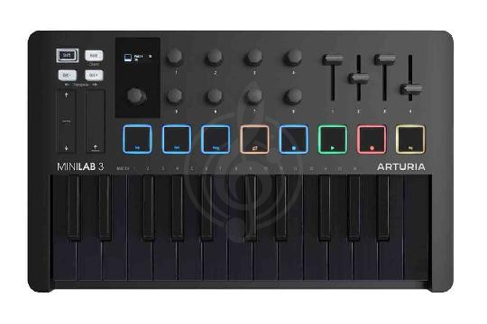 Изображение MIDI-клавиатура Arturia MiniLAB 3 Deep Black