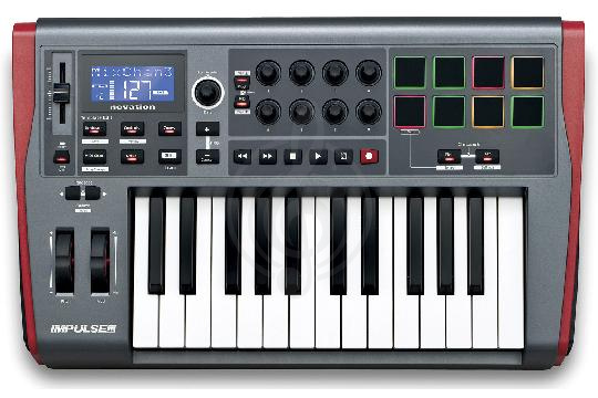 Изображение MIDI-клавиатура NOVATION Impulse 25