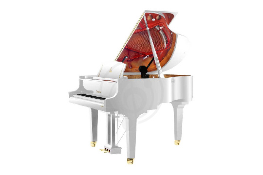 Акустический рояль Wendl&Lung W162WH - Рояль акустический, белый - фото 1